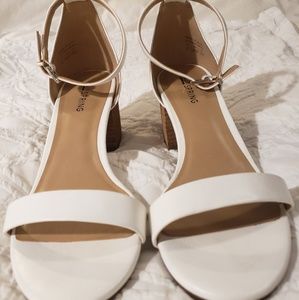 White block heel - call it spring
